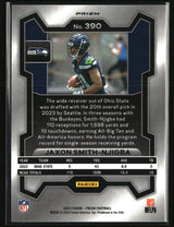 Jaxon Smith-Njigba 2023 Panini Prizm - Red White and Blue #390
