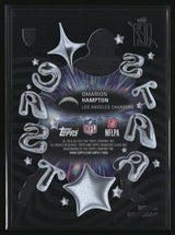 Omarion Hampton 2025 Topps Signature Class Star Cast #SC-6