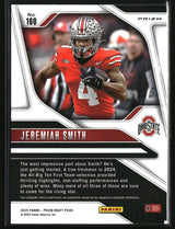 Jeremiah Smith 2025 Panini Prizm Draft Picks Prizms Gold Ice #160