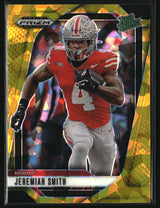 Jeremiah Smith 2025 Panini Prizm Draft Picks Prizms Gold Ice #160