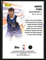 Cooper Flagg 2025-26 Topps Power Players #PP-16