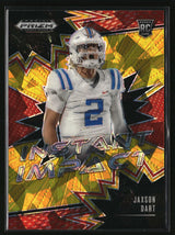 Jaxson Dart 2025 Panini Prizm Draft Picks Instant Impact Gold Ice #II-JDT