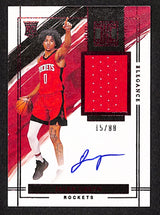 Jalen Green 2021-22 Panini Impeccable Elegance #102 #/88