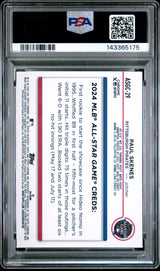 Paul Skenes 2024 Topps Chrome Update 2024 All-Star Game Chrome #ASGC-29 PSA 9