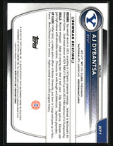 AJ Dybantsa 2025-26 Bowman Chrome Prospects Refractor #BCP-1 #/499