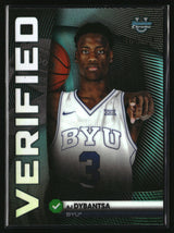 AJ Dybantsa 2025-26 Bowman Bowman Verified Aqua Refractor #BV-1 #/125
