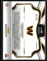 Jayden Daniels 2025 Panini Select Tri-Color Prizm #489 #/99