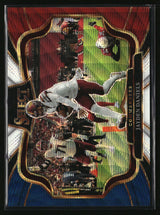 Jayden Daniels 2025 Panini Select Tri-Color Prizm #489 #/99