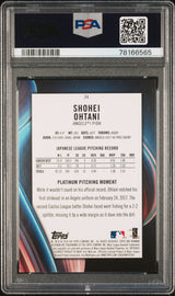 Shohei Ohtani 2018 Bowman Platinum Ice #34 PSA 9