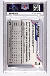 Aaron Judge 2020 Topps Chrome Ben Baller Edition Red Refractor #50 #/5 PSA 10
