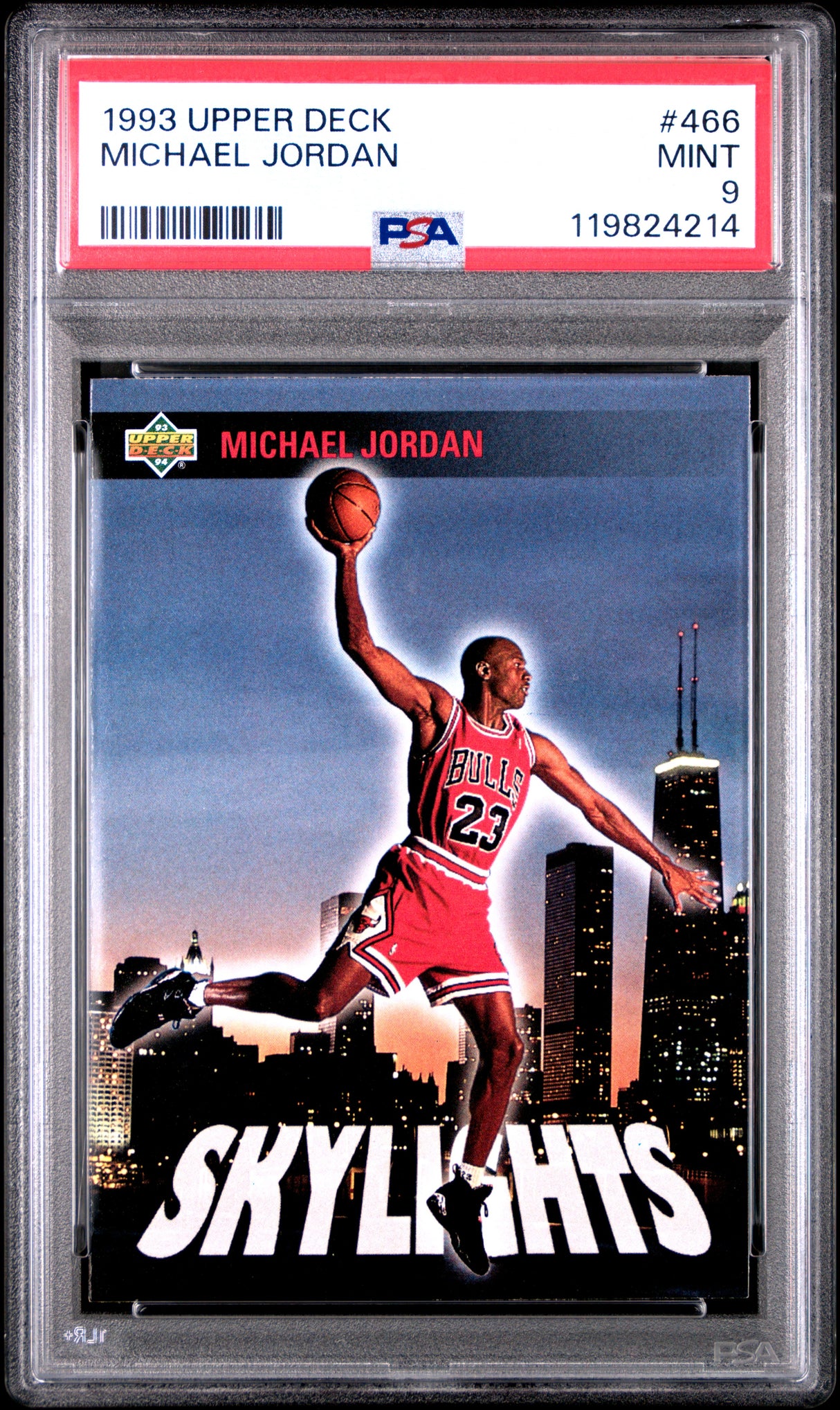 Michael Jordan 1993-94 Upper Deck #466 PSA 9