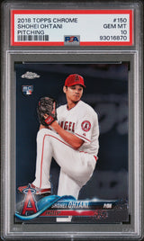 Shohei Ohtani 2018 Topps Chrome #150 PSA 10