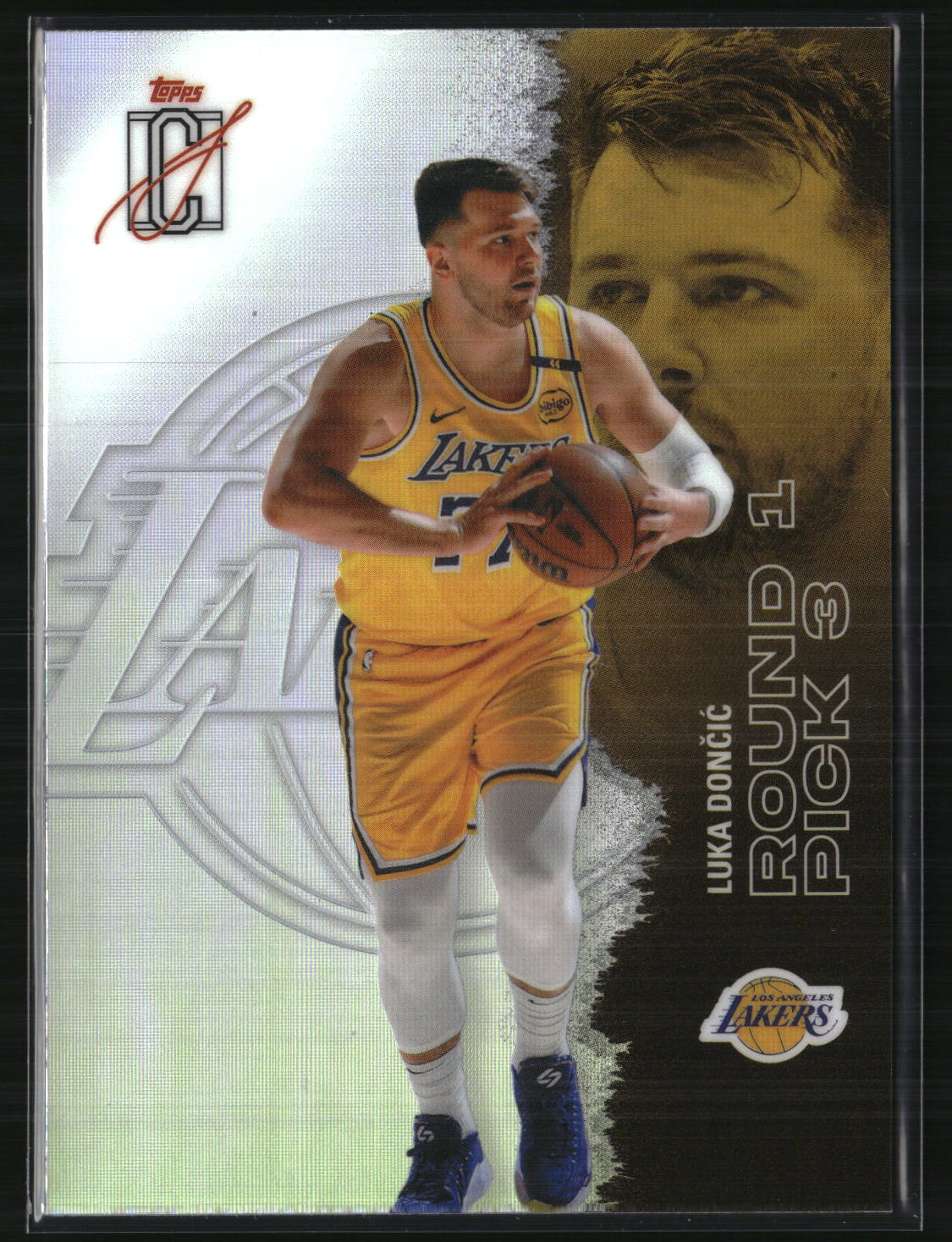 Luka Dončić 2025-26 Topps Signature Class Chrome Refractors #83