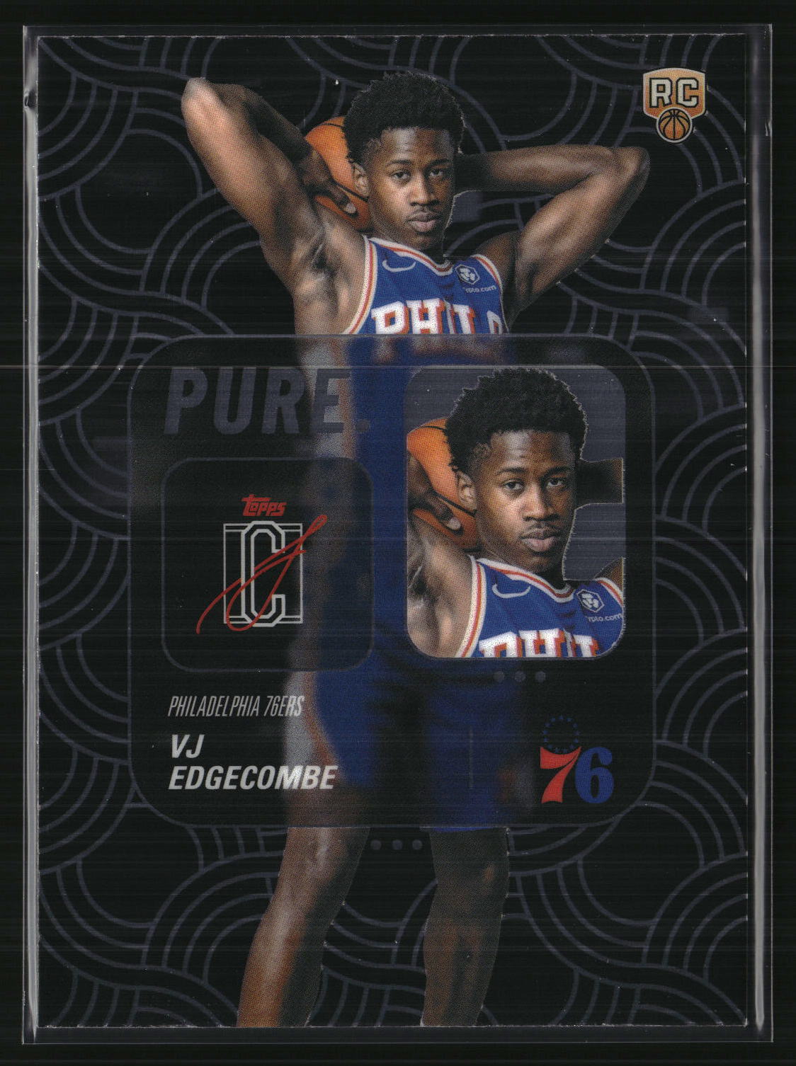 VJ Edgecombe 2025-26 Topps Signature Class Pure #PU-18