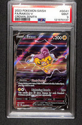 Raikou V SWSH: Crown Zenith: Galarian Gallery #GG41/GG70 PSA 9