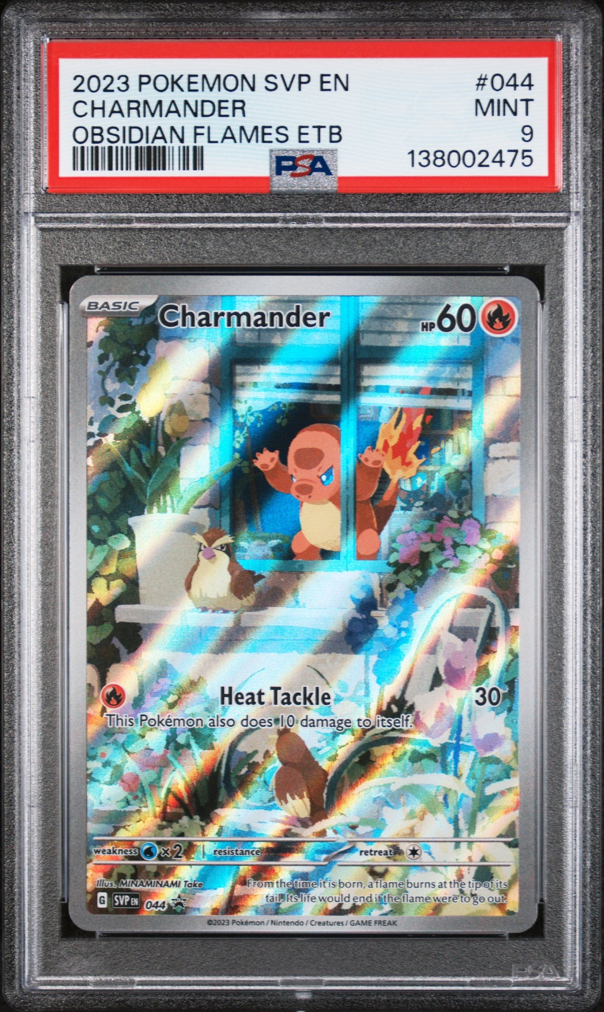 Charmander SV: Scarlet & Violet Promo Cards #044 PSA 9
