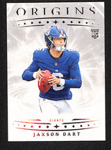 Jaxson Dart 2025 Panini Origins Rookies Variation #145