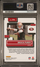 Brock Purdy 2022 Donruss #374 PSA 10