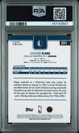 Cooper Flagg 2025-26 Topps Chrome #251 PSA 9