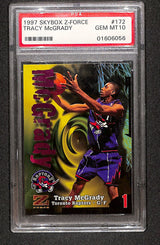 Tracy McGrady 1997-98 SkyBox Z-Force #172b PSA 10