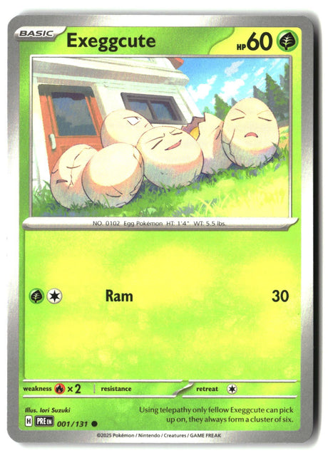 Exeggcute - 001/131 - [PRE - SV: Prismatic Evolutions]