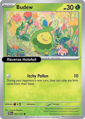 Budew - 004/131 - [PRE - SV: Prismatic Evolutions] - Reverse Holofoil