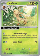 Leafeon - 005/131 - [PRE - SV: Prismatic Evolutions] - Reverse Holofoil