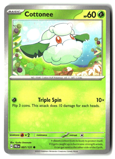 Cottonee - 007/131 - [PRE - SV: Prismatic Evolutions]