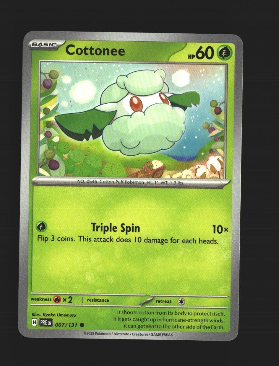 Cottonee - 007/131 - [PRE - SV: Prismatic Evolutions]