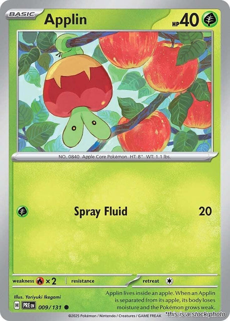 Applin - 009/131 - [PRE - SV: Prismatic Evolutions]
