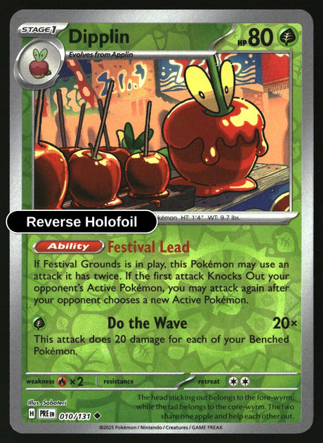 Dipplin - 010/131 - [PRE - SV: Prismatic Evolutions] - Reverse Holofoil
