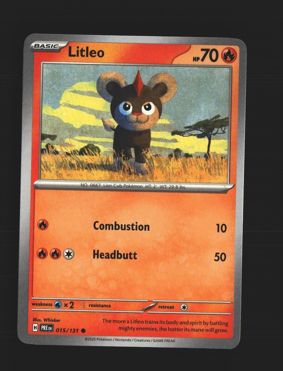 Litleo - 015/131 - [PRE - SV: Prismatic Evolutions]
