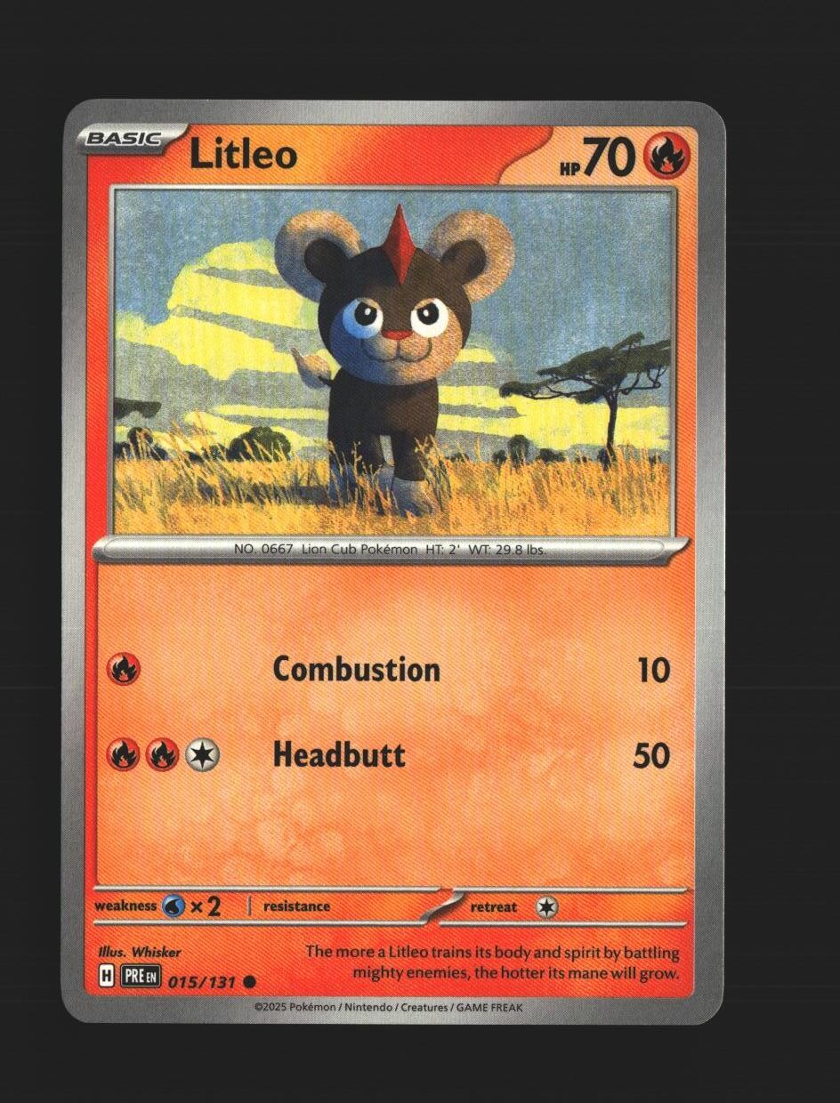 Litleo - 015/131 - [PRE - SV: Prismatic Evolutions]
