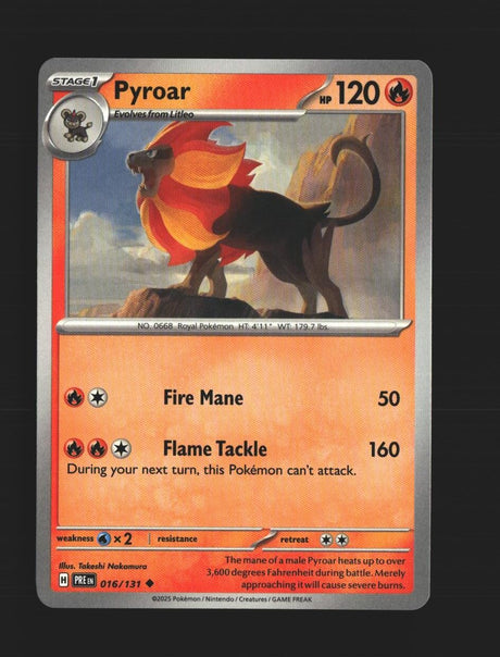 Pyroar - 016/131 - [PRE - SV: Prismatic Evolutions]