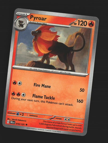 Pyroar - 016/131 - [PRE - SV: Prismatic Evolutions]