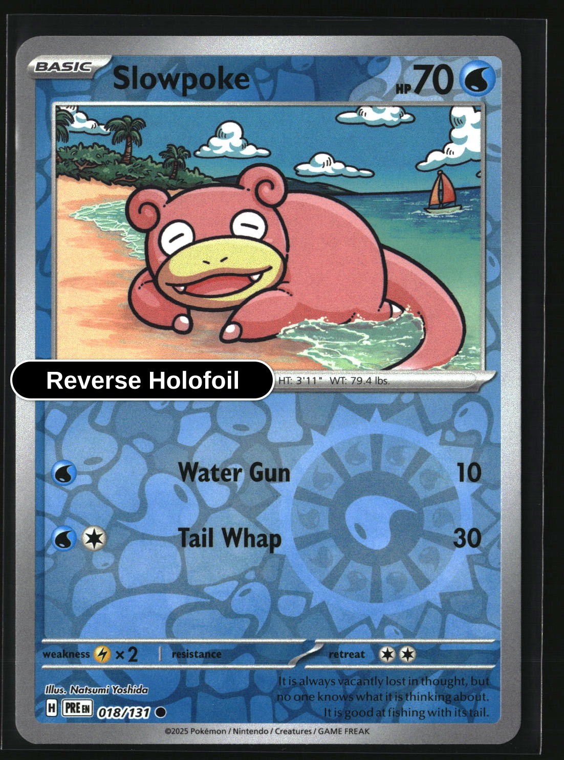 Slowpoke - 018/131 - [PRE - SV: Prismatic Evolutions] - Reverse Holofoil