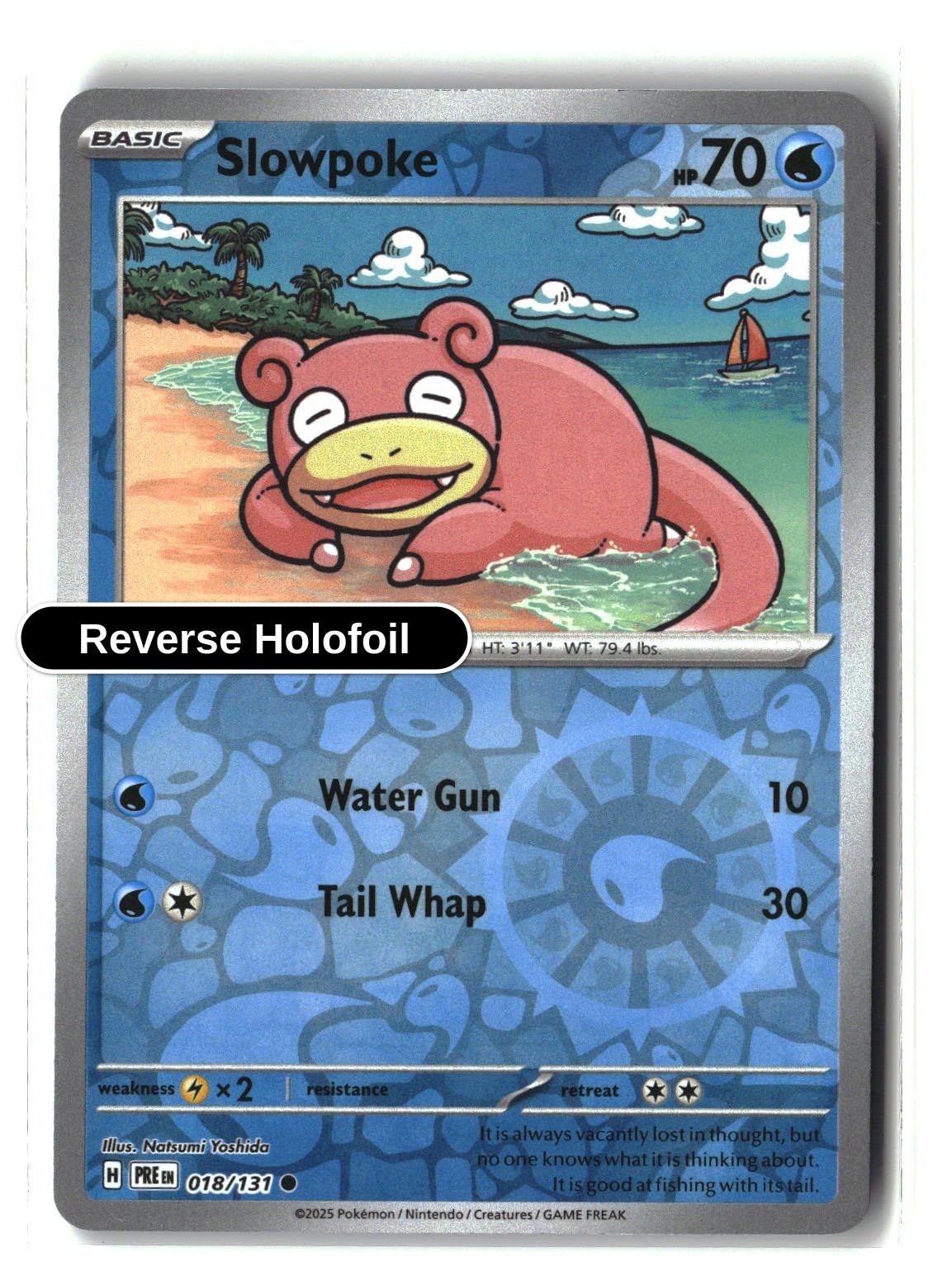 Slowpoke - 018/131 - [PRE - SV: Prismatic Evolutions] - Reverse Holofoil