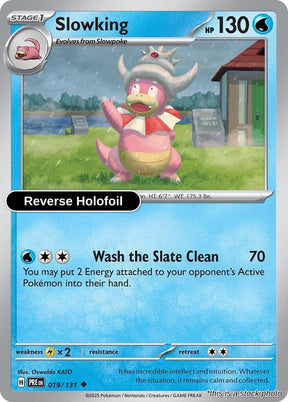 Slowking - 019/131 - [PRE - SV: Prismatic Evolutions] - Reverse Holofoil