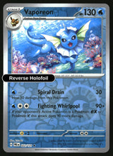 Vaporeon - 022/131 - [PRE - SV: Prismatic Evolutions] - Reverse Holofoil