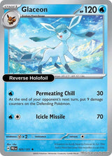 Glaceon - 025/131 - [PRE - SV: Prismatic Evolutions] - Reverse Holofoil