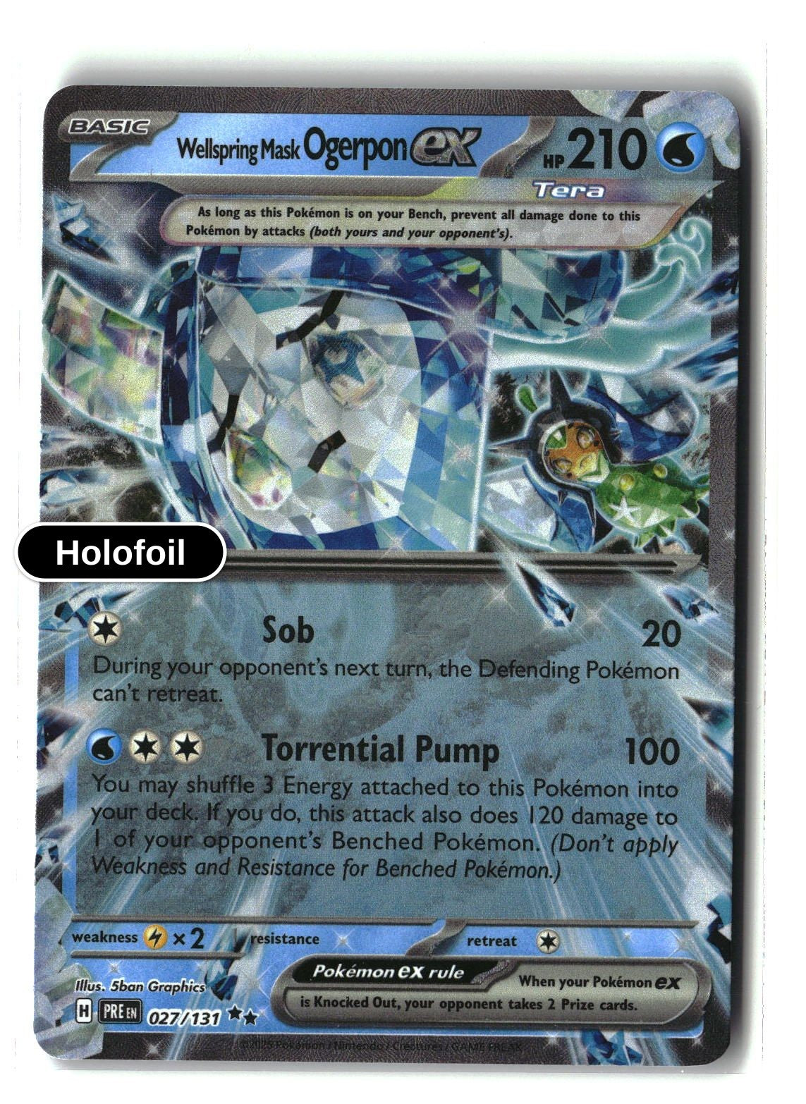 Wellspring Mask Ogerpon ex - 027/131