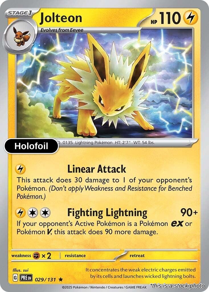 Jolteon - 029/131 - [PRE - SV: Prismatic Evolutions] - Holofoil