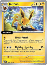 Jolteon - 029/131 - [PRE - SV: Prismatic Evolutions] - Holofoil