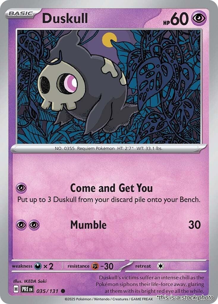 Duskull - 035/131 - [PRE - SV: Prismatic Evolutions]