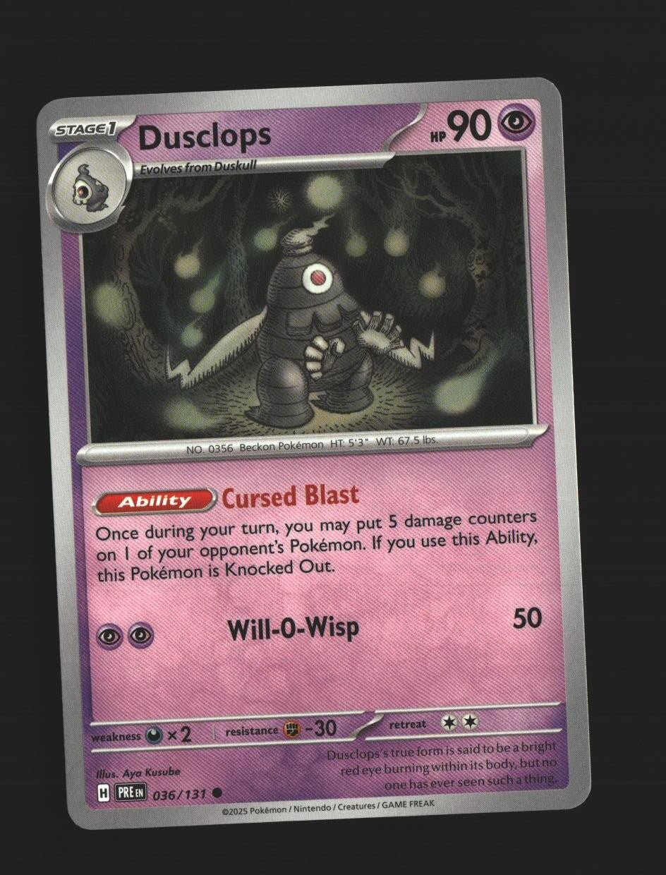 Dusclops - 036/131 - [PRE - SV: Prismatic Evolutions]