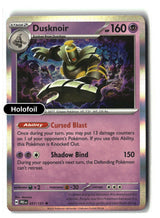Dusknoir - 037/131 - [PRE - SV: Prismatic Evolutions] - Holofoil