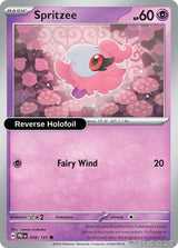 Spritzee - 038/131 - [PRE - SV: Prismatic Evolutions] - Reverse Holofoil