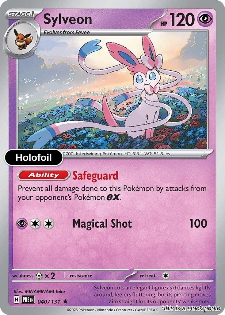 Sylveon - 040/131 - [PRE - SV: Prismatic Evolutions] - Holofoil