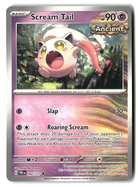 Scream Tail - 042/131 - [PRE - SV: Prismatic Evolutions]