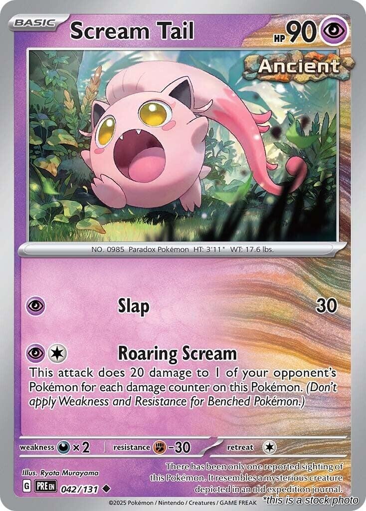 Scream Tail - 042/131 - [PRE - SV: Prismatic Evolutions]